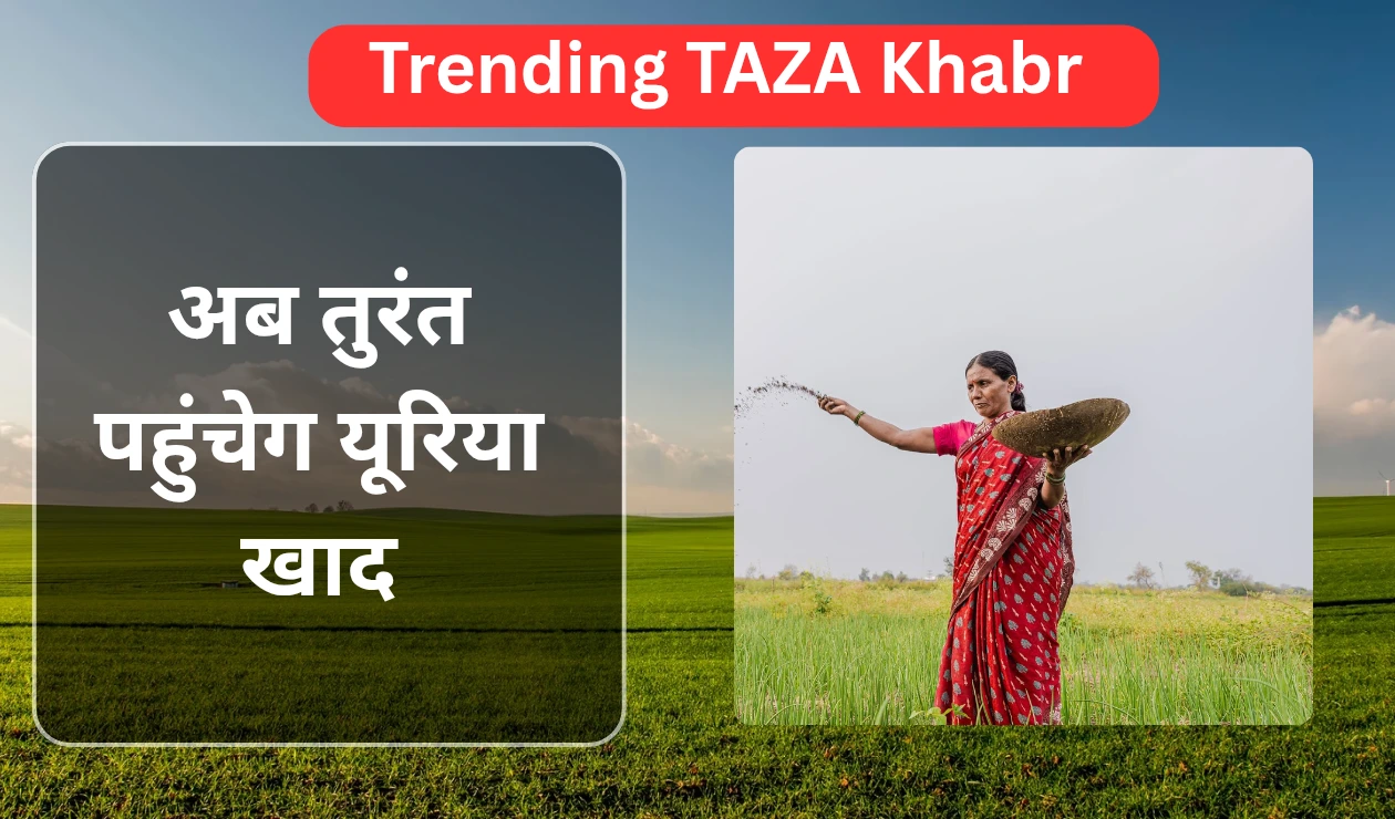 अब तुरंत पहुंचेगा यूरिया खाद Trending Taza khabar
